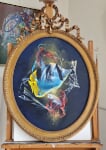 Marlène Stevers 2023 - Beauties see Themselves in Plastic, 60x50 olieverf op paneel