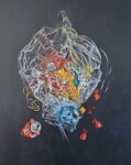 Marlène Stevers 2023 - Big Surprise 100x80 cm olieverf op paneel