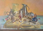 Marlène Stevers 2022 - Present for Bill, 70x100, olieverf op paneel
